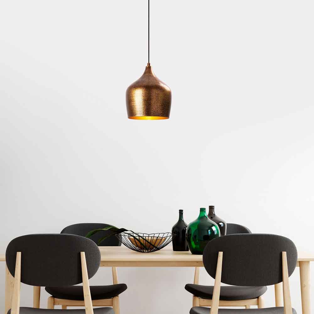 Murek Metal Wall Lamp in Patina