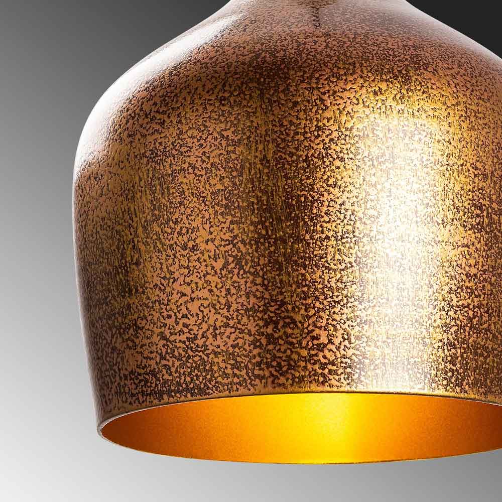 Murek Metal Wall Lamp in Patina