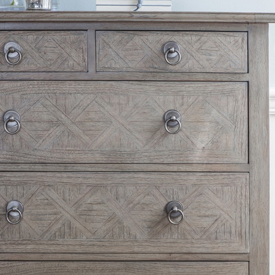 Mustique Mindy Ash Wooden Chest Of Drawers With 5 Drawers_2