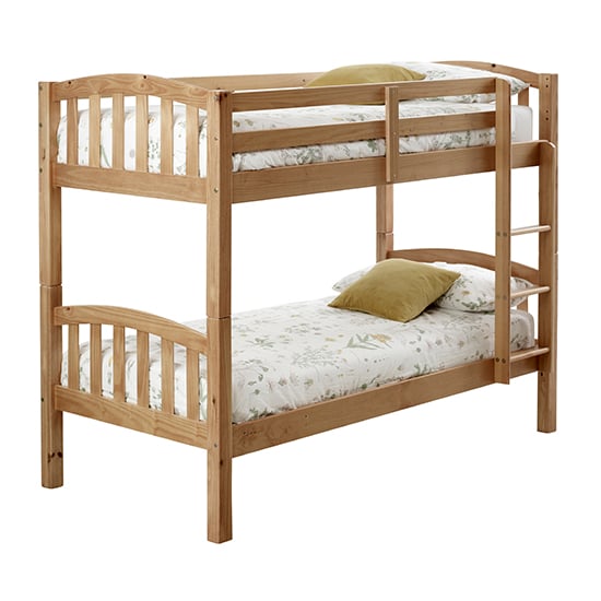 Mya Wooden Single Bunk Bed In Pine_4