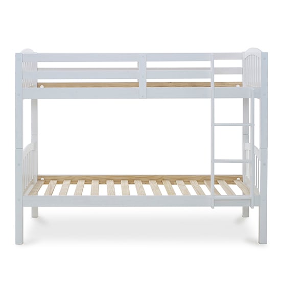 Mya Wooden Single Bunk Bed In White_6