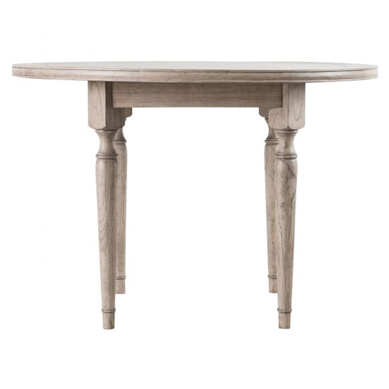 Mestiza Round Wooden Dining Table In Natural