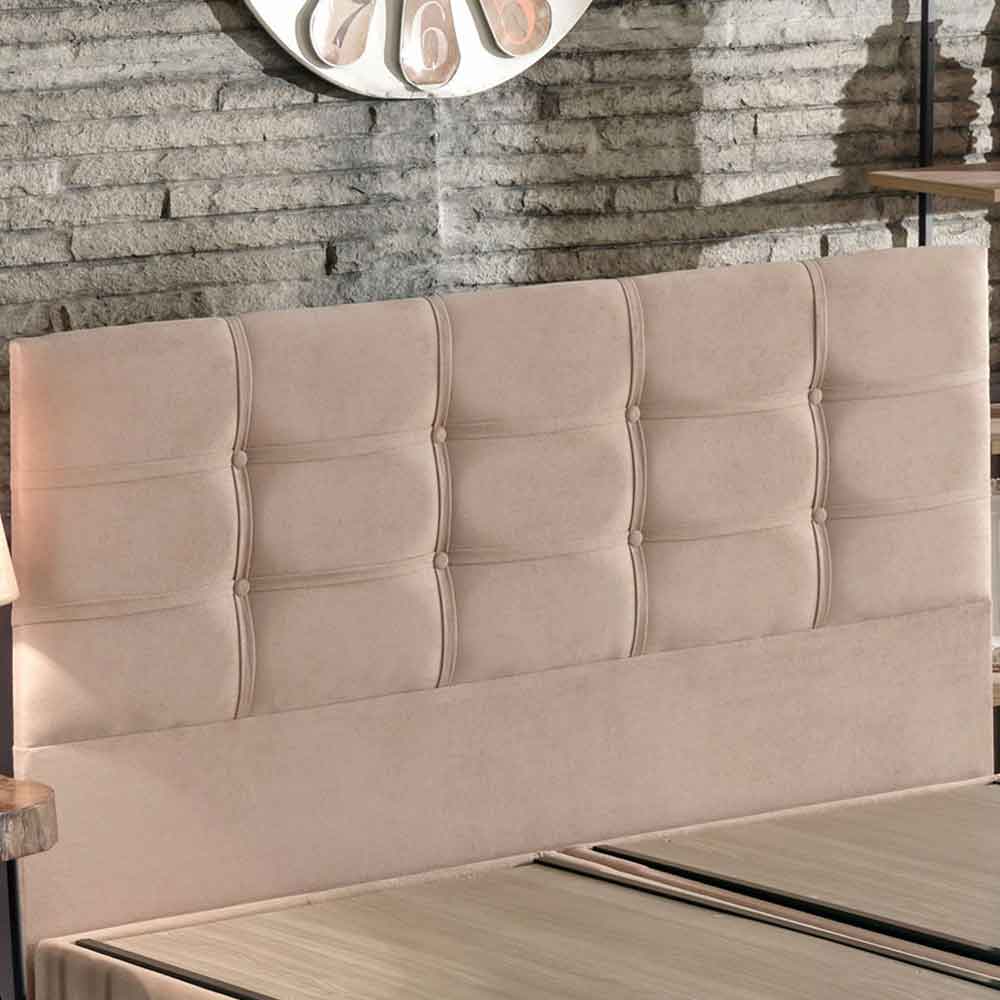 Myzel Fabric Ottoman Storage King Size Bed in Light Brown