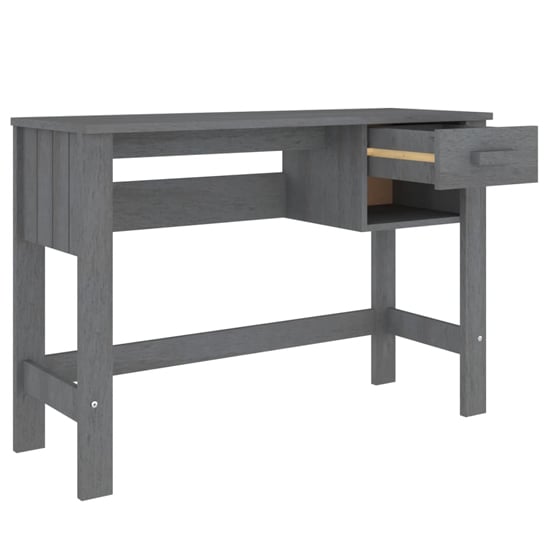 Naaji Pine Wood Laptop Desk With 1 Drawer In Dark Grey_5