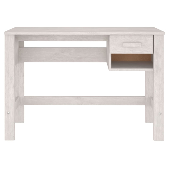 Naaji Pine Wood Laptop Desk With 1 Drawer In White_4