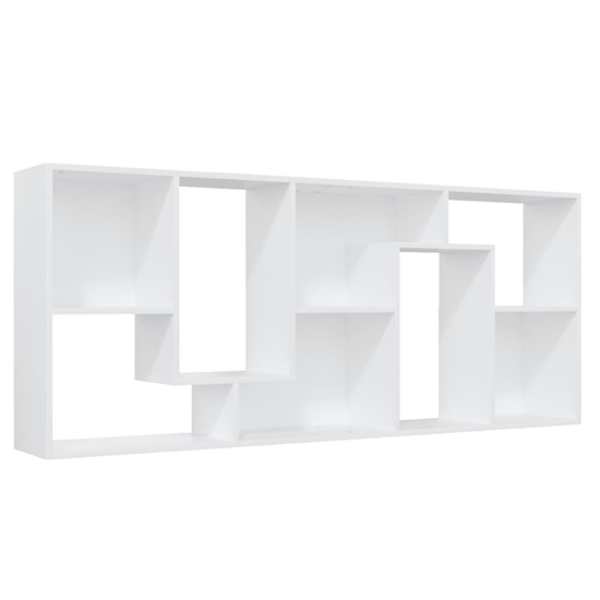Nael Wooden Bookcase And Shelving Unit In White