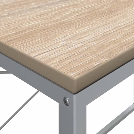Nakano Wooden Laptop Desk In White And Oak