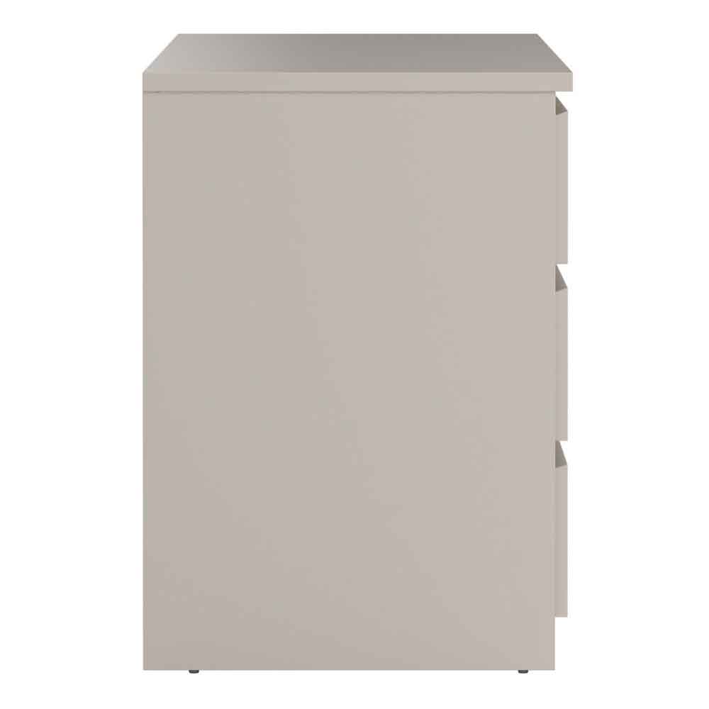 Nakou Wide Wooden Chest of 6 Drawers in Cashmere