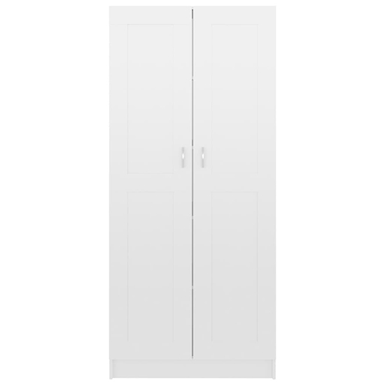 Nancia High Gloss Wardrobe With 2 Doors In White_3
