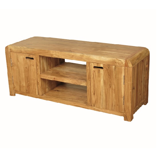 Nancy Large TV Stand In Solid Acacia Wood 27848 Furniture