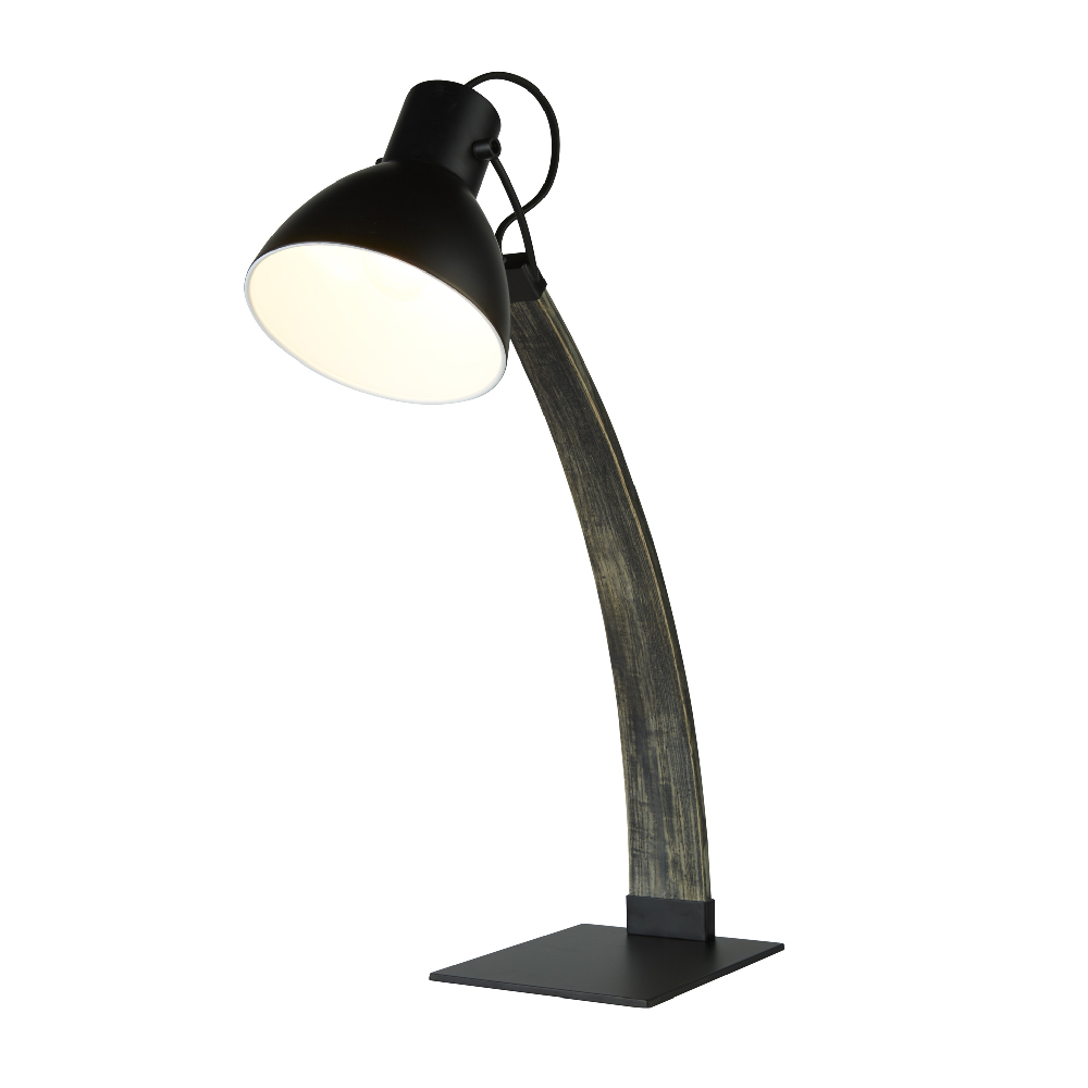 Read more about Nanna ash wood table lamp in matt black