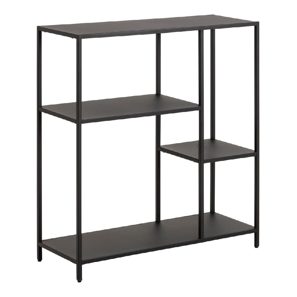 Read more about Napa metal bookcase with 3 shelves in matt black