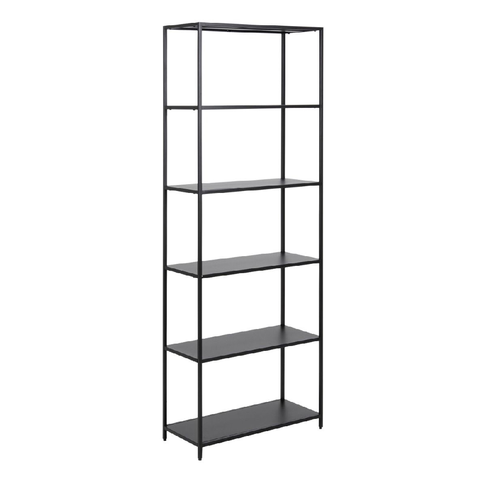 Read more about Napa metal bookcase with 5 shelves in matt black