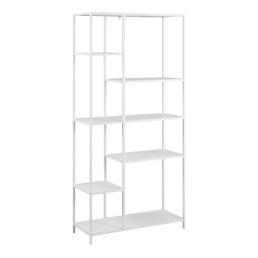 Read more about Napa metal bookcase with 6 shelves in white