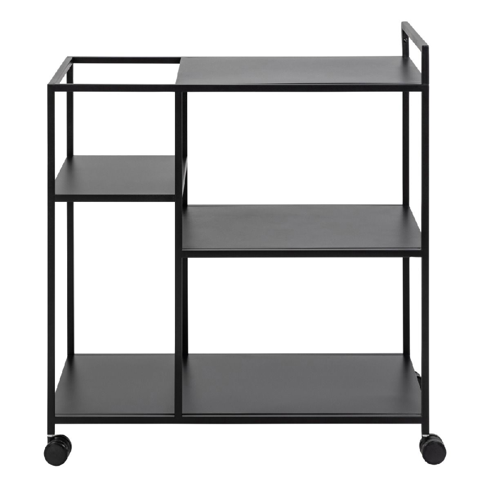 Napa Metal Drinks Serving Trolley In Matt Black