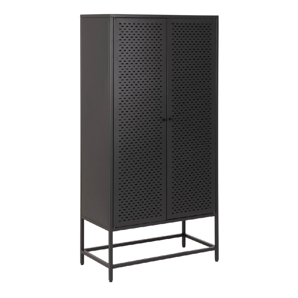 Read more about Napa metal storage cabinet with 2 doors in matt black