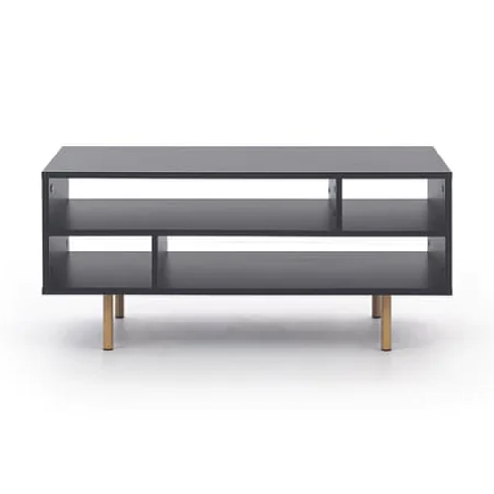 Naples Wooden Coffee Table In Black