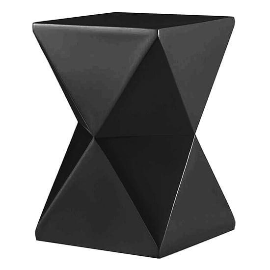 Product photograph of Narissara High Gloss Lamp Table In Black from Furniture in Fashion