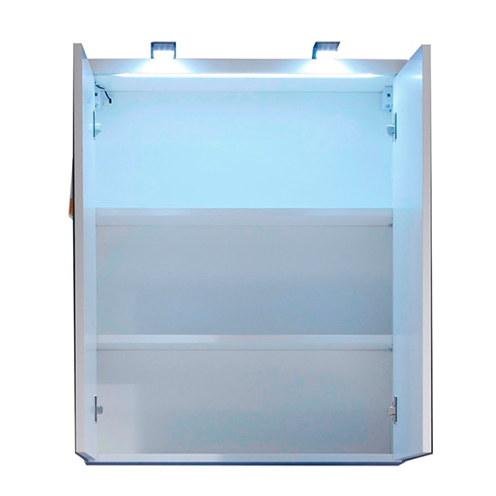 Narto LED Bathroom Furniture Set 1 In White High Gloss_4