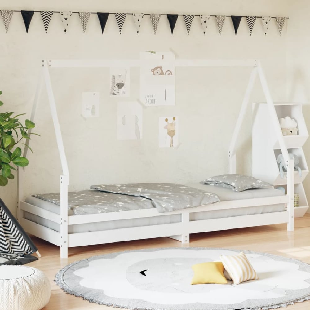 Read more about Narva 90x200cm wooden children daybed in white