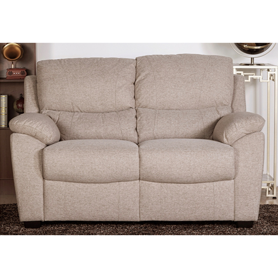 Read more about Narva fixed fabric 2 seater sofa in dune