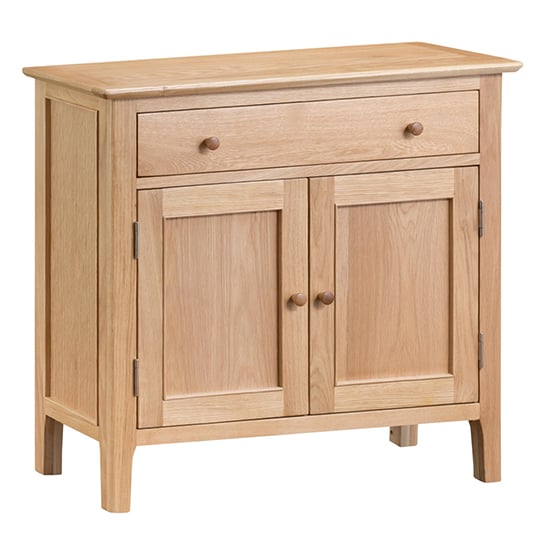 Product photograph of Nassau Wooden 2 Doors And 2 Drawers Sideboard In Natural Oak from Furniture in Fashion