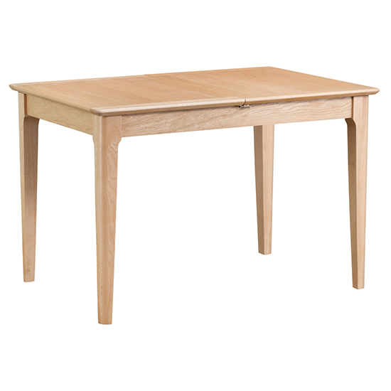 Nassau Extending 120cm Butterfly Dining Table In Natural Oak