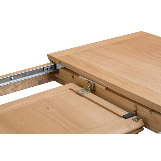 Nassau Extending 160cm Butterfly Dining Table In Natural Oak_4