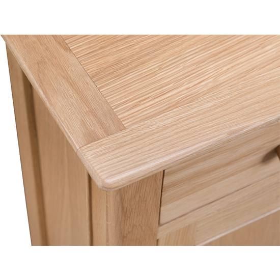 Nassau Small Wooden Storage In Natural Oak FiF