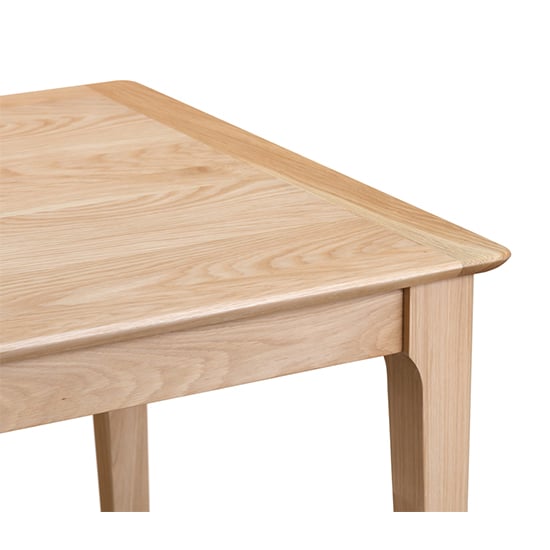 Nassau Square Wooden Small Dining Table In Natural Oak_3