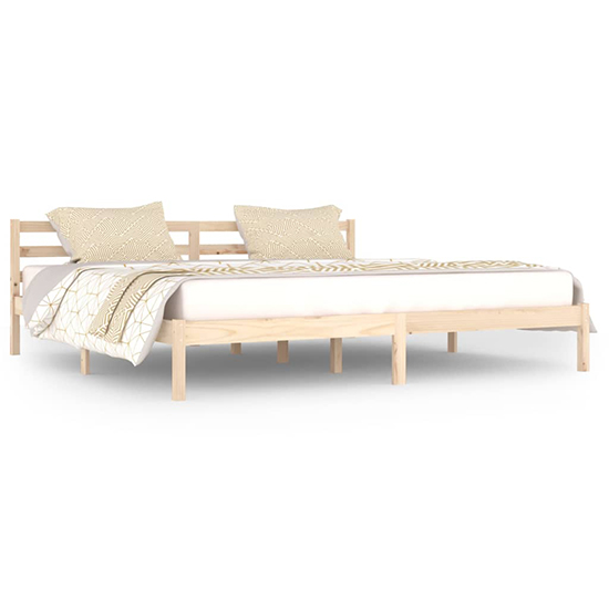 Nastia Solid Pinewood Super King Size Bed In Natural_2