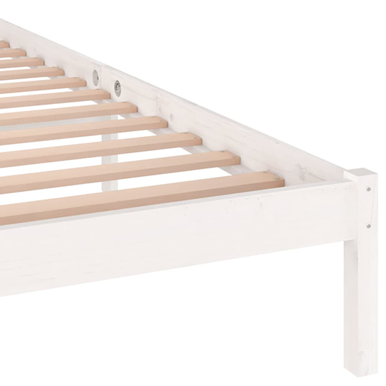 Nastia Solid Pinewood Super King Size Bed In White_5