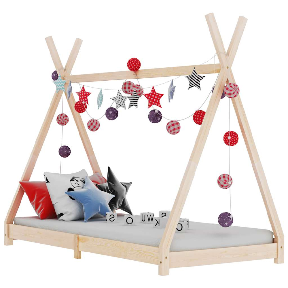 Read more about Natara medium wooden children bed in brown