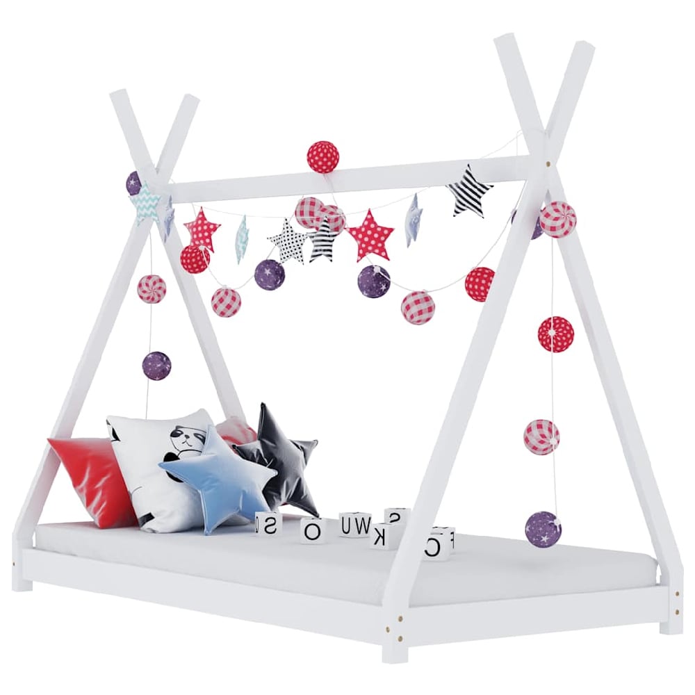 Read more about Natara medium wooden children bed in white