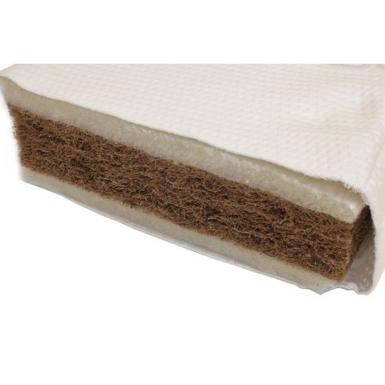 Natural Kids Superior Coir Cot Single Mattress Furniture in Fashion