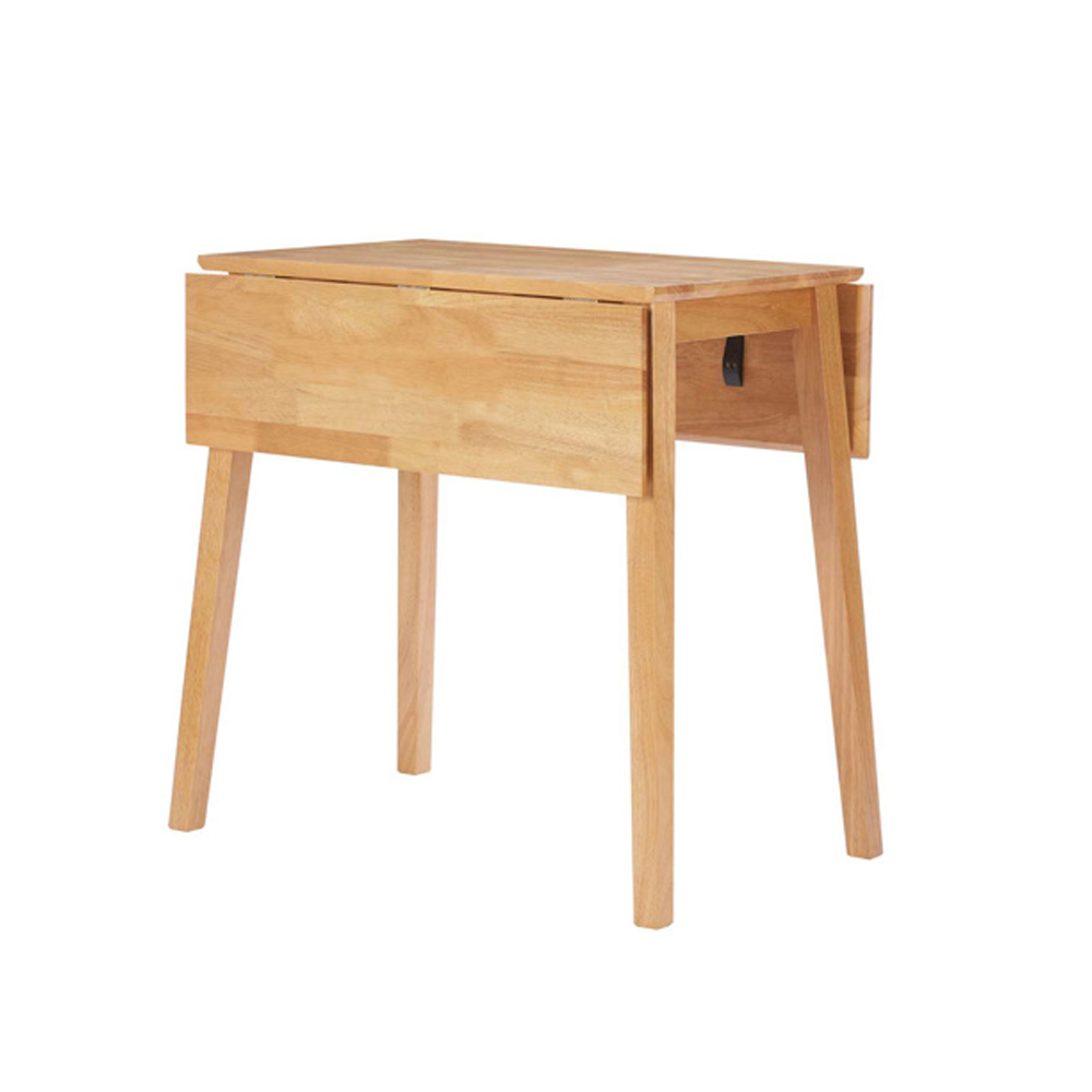 Navarra Wooden Drop Leaf Dining Table with 2 Chairs in Oak