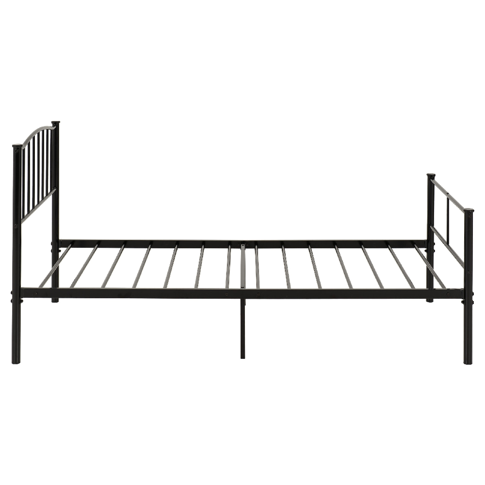 Navarre Metal Single Bed In Black