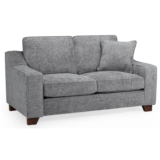 Read more about Nazra fabric 2 seater sofa in slate
