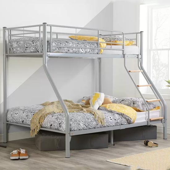 Read more about Neasa metal children bunk bed in silver