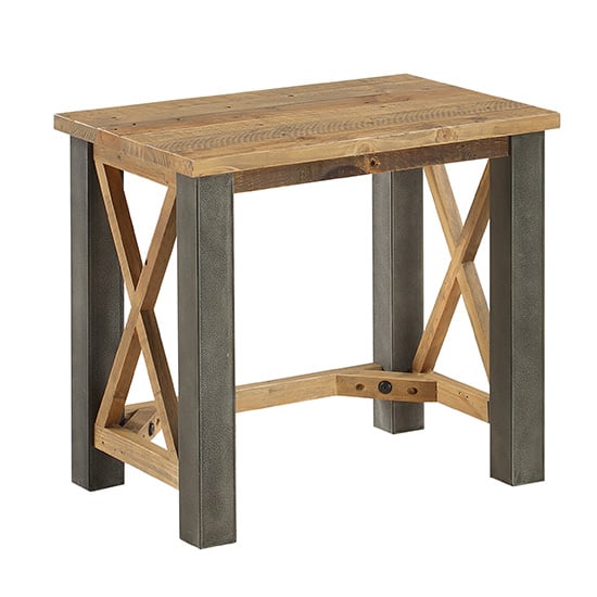 Nebura Wooden Side Table In Reclaimed Wood_2