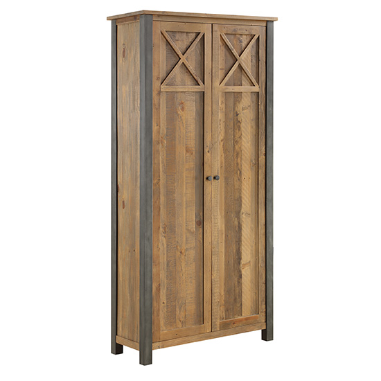 Nebura Wooden Storage Cabinet In Reclaimed Wood_3