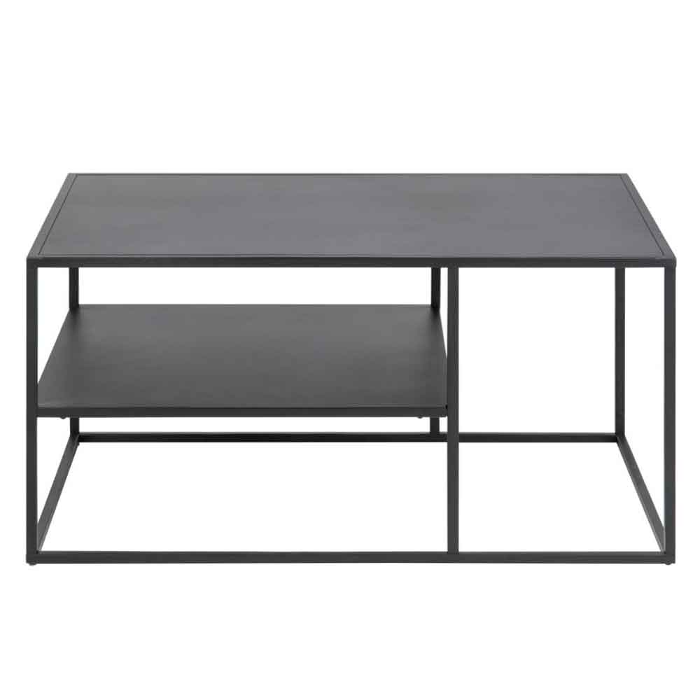 Needles Metal Coffee Table - Matt Black