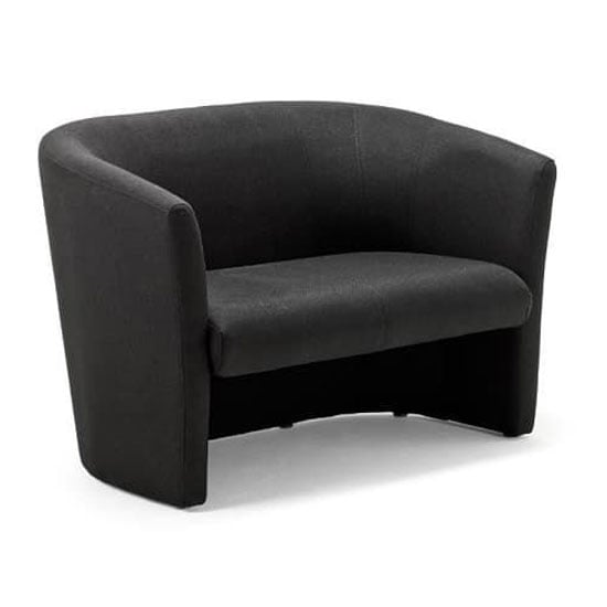 Photo of Neo fabric twin tub chair in black