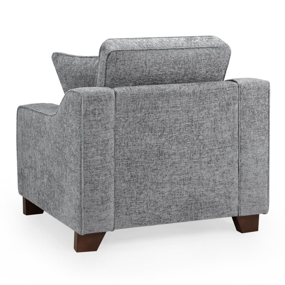 Nepean Fabric 1 Seater Sofa In Slate