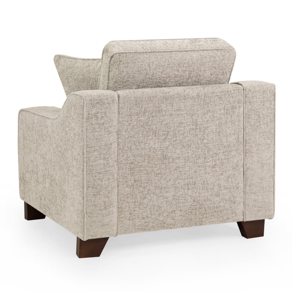 Nepean Fabric 1 Seater Sofa In Stone