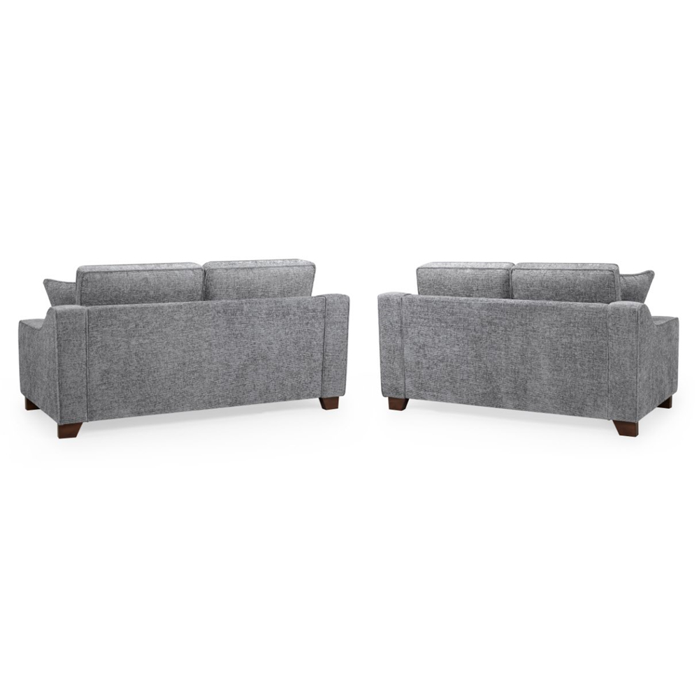 Nepean Fabric 3+2 Seater Sofa Set In Slate