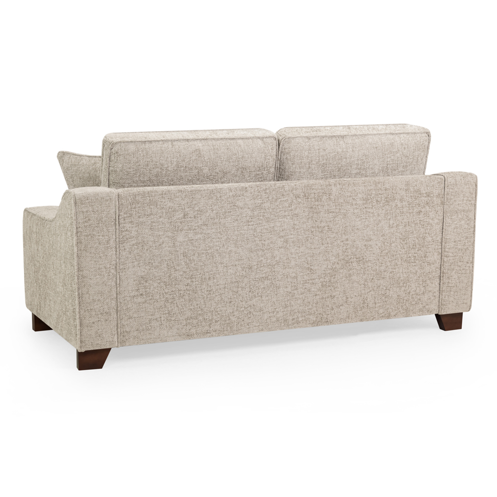 Nepean Fabric 3 Seater Sofa In Stone