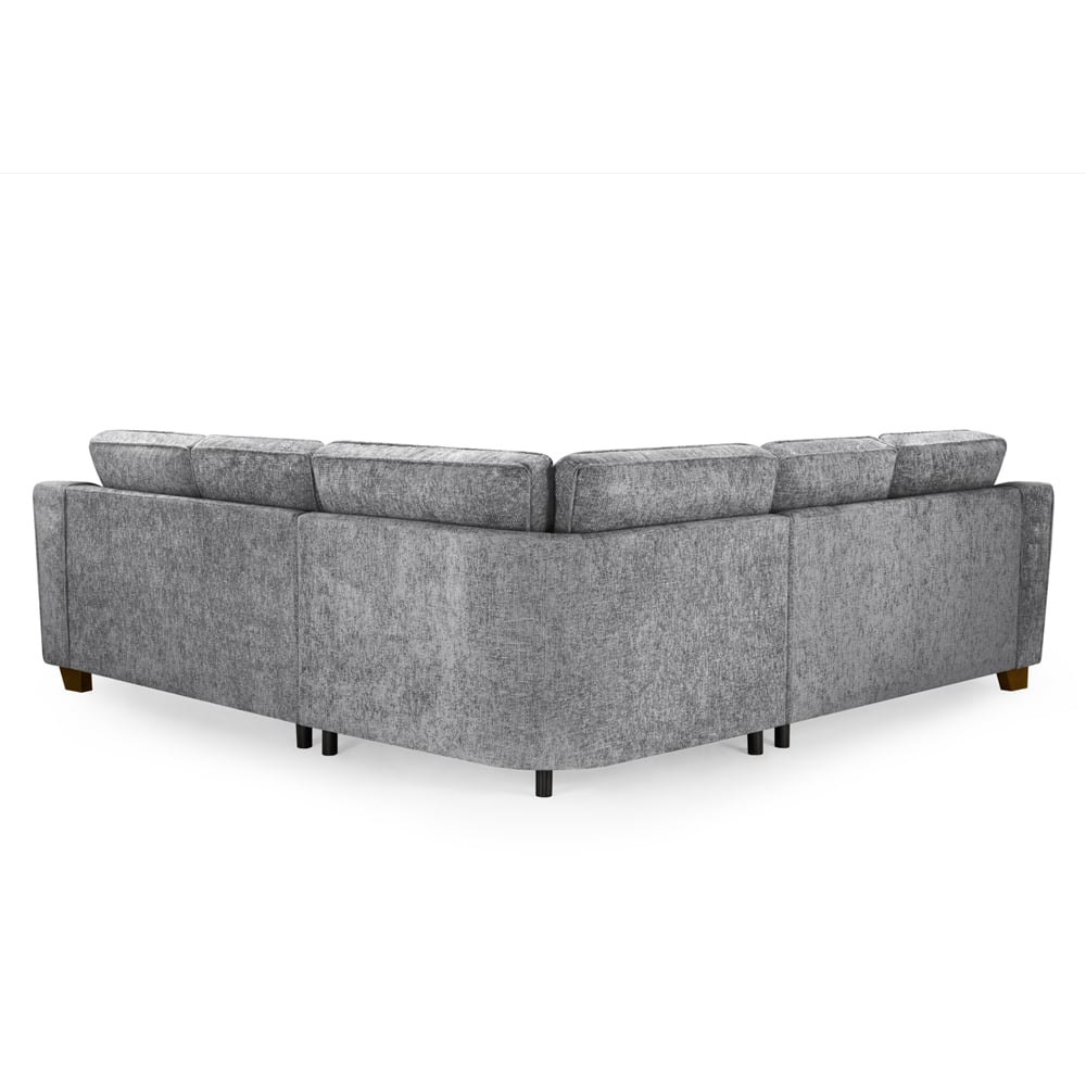Nepean Fabric Corner Sofa In Slate