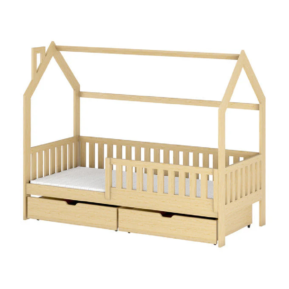 Read more about Nepean wooden day bed with foam mattress in pine