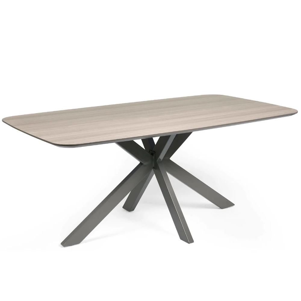 Nepean Wooden Rectangular Dining Table - Taupe